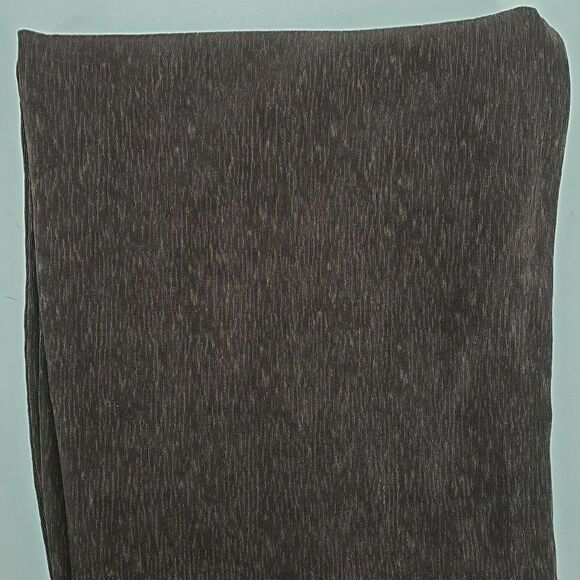 Coldwater Creek Crop Pants Slinky Crinkle Texture Travallure Brown 1X New - Picture 5 of 12